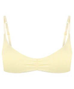 Pointelle Bralette - Gelb
