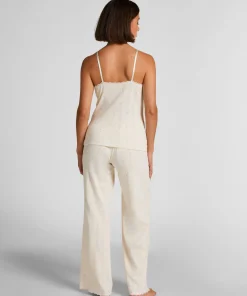 Pointelle-Camisole - Weiß