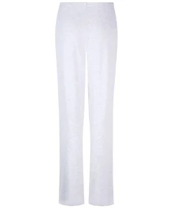 Pointelle Pyjamahose - Grau