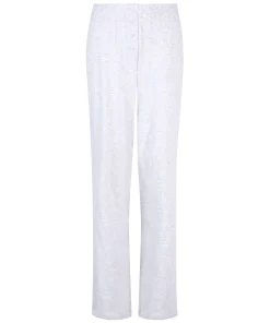 Pointelle Pyjamahose - Grau