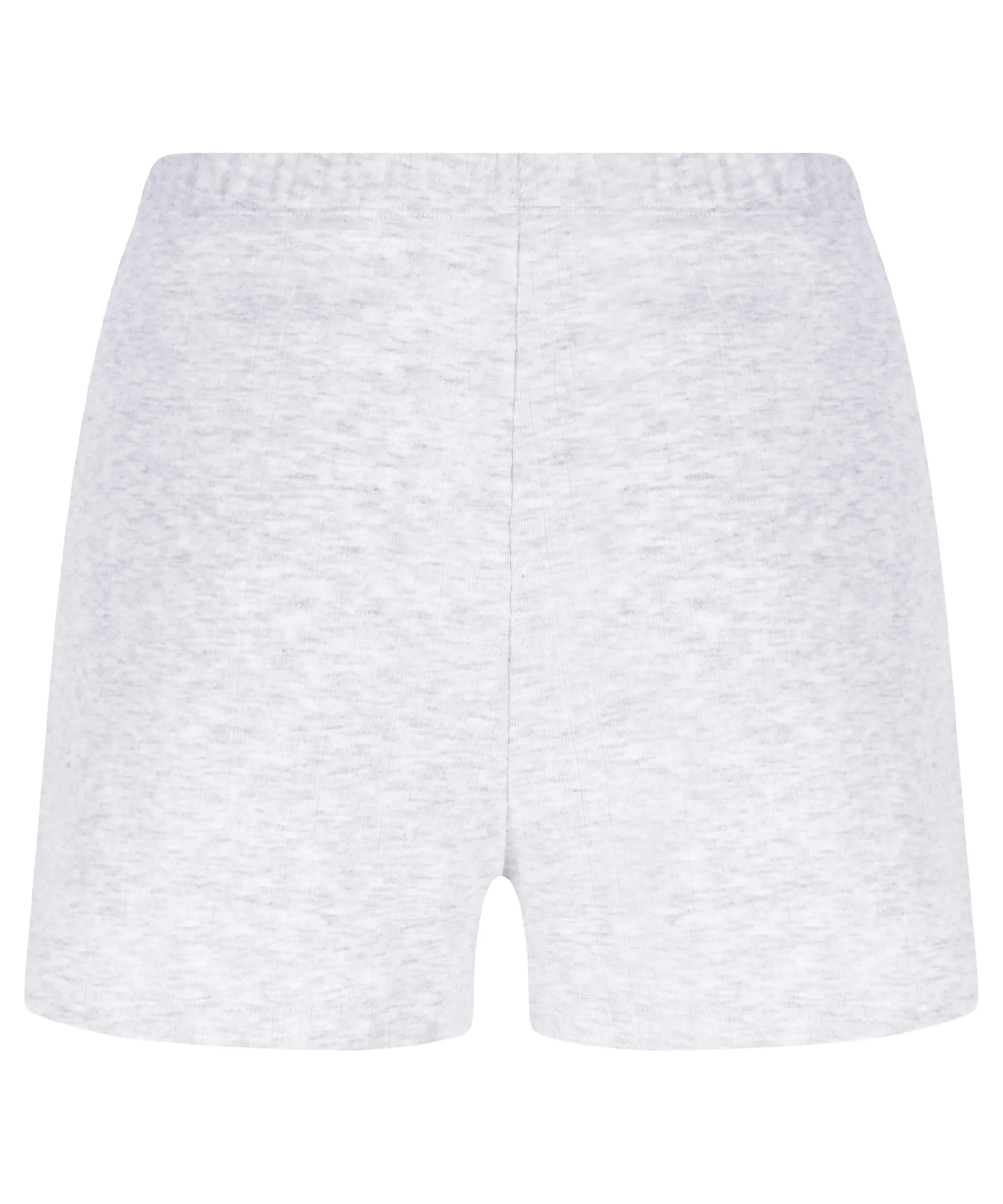 Pointelle-Shorts - Grau