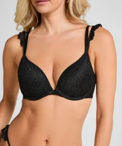 Posie Vorgeformter Push-up-Bügel-BH - Schwarz