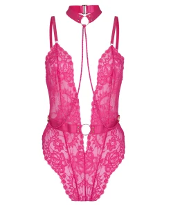 Private Body offenem Schritt Brandy - Rosa