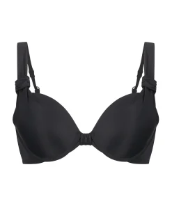 Push-up Bikini-Oberteil Luxe Cup A - E - Schwarz