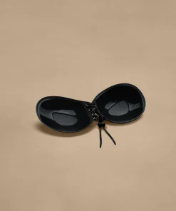 Push-up-Klebe-BH - Schwarz