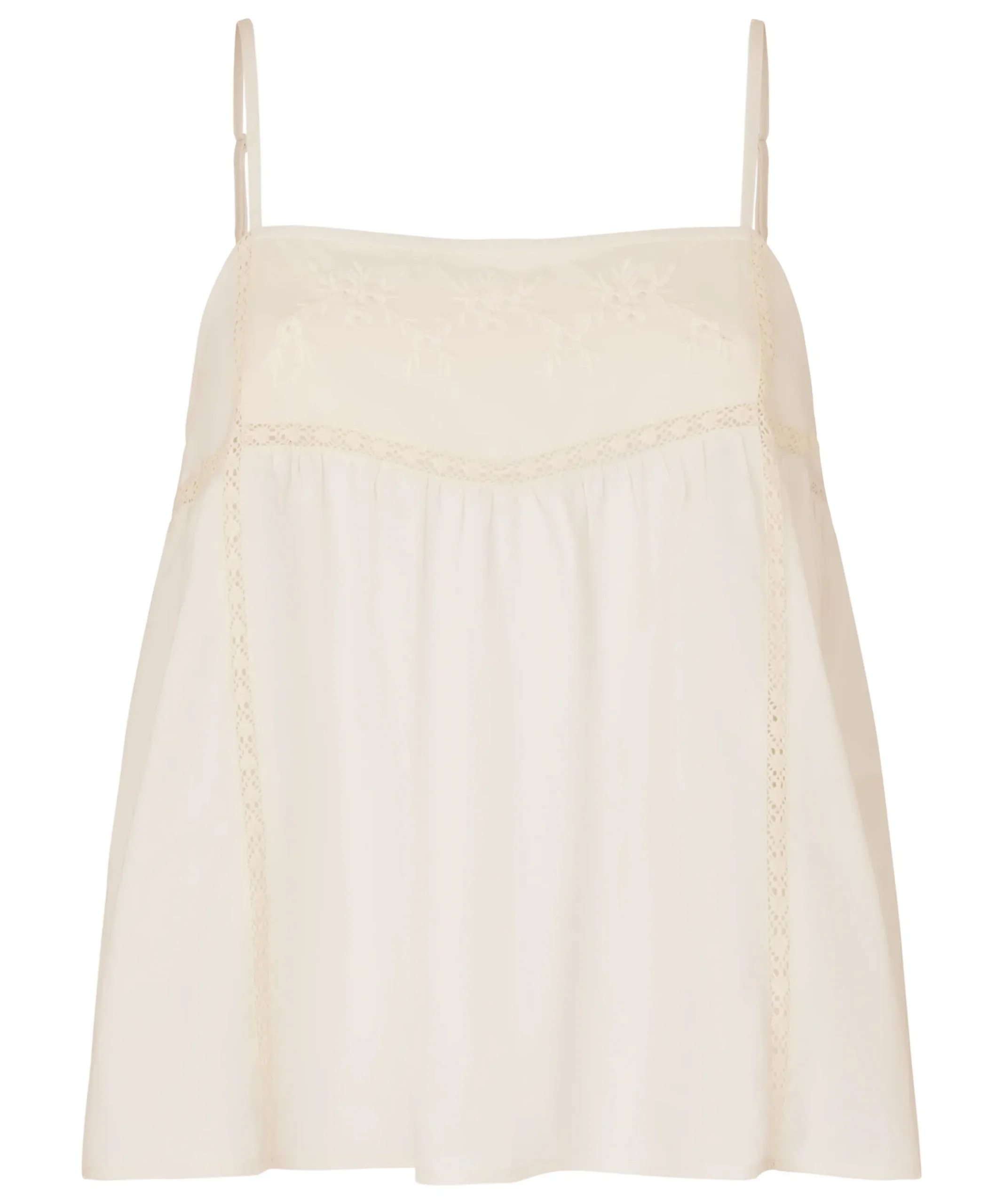 Pyjama Cami - Weiß