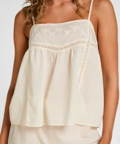 Pyjama Cami - Weiß