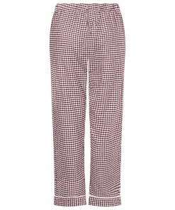 Pyjamahose aus Flanell - Lila