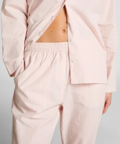 Pyjamahose Baumwolle Poplin - Rosa