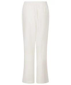 Pyjamahose Baumwolle Seersucker - Weiß