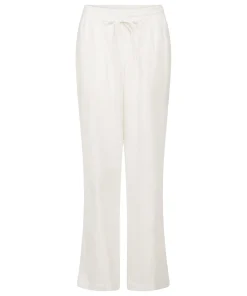 Pyjamahose Baumwolle Seersucker - Weiß