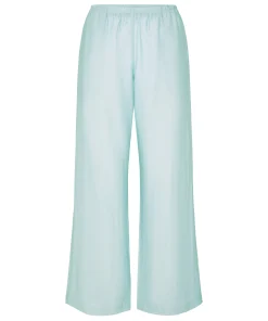 Pyjama-Hose Crinkled - Blau