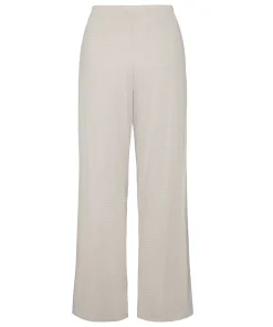 Pyjamahose Gestreift Jersey - Grau