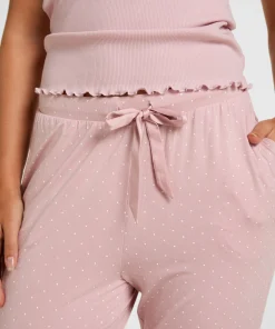 Pyjamahose Jersey - Rosa