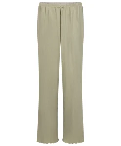 Pyjama Hose Loose Pointelle - Grün