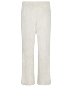 Pyjama Hose Loose Pointelle - Grau