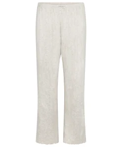 Pyjama Hose Loose Pointelle - Grau