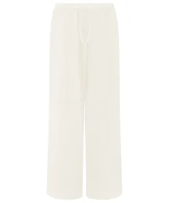 Pyjama Hose Loose - Weiß