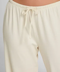 Pyjama Hose Loose - Weiß