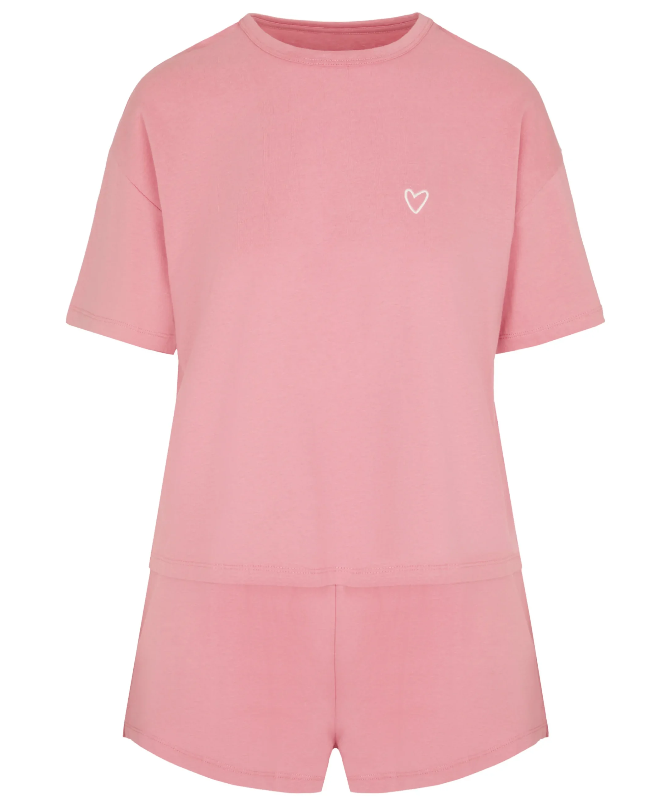 Pyjama-Set aus Baumwolle - Rosa
