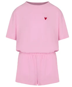 Pyjama-Set aus Baumwolle - Rosa