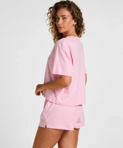 Pyjama-Set aus Baumwolle - Rosa