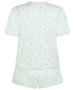 Pyjamaset Baumwoll - Grün