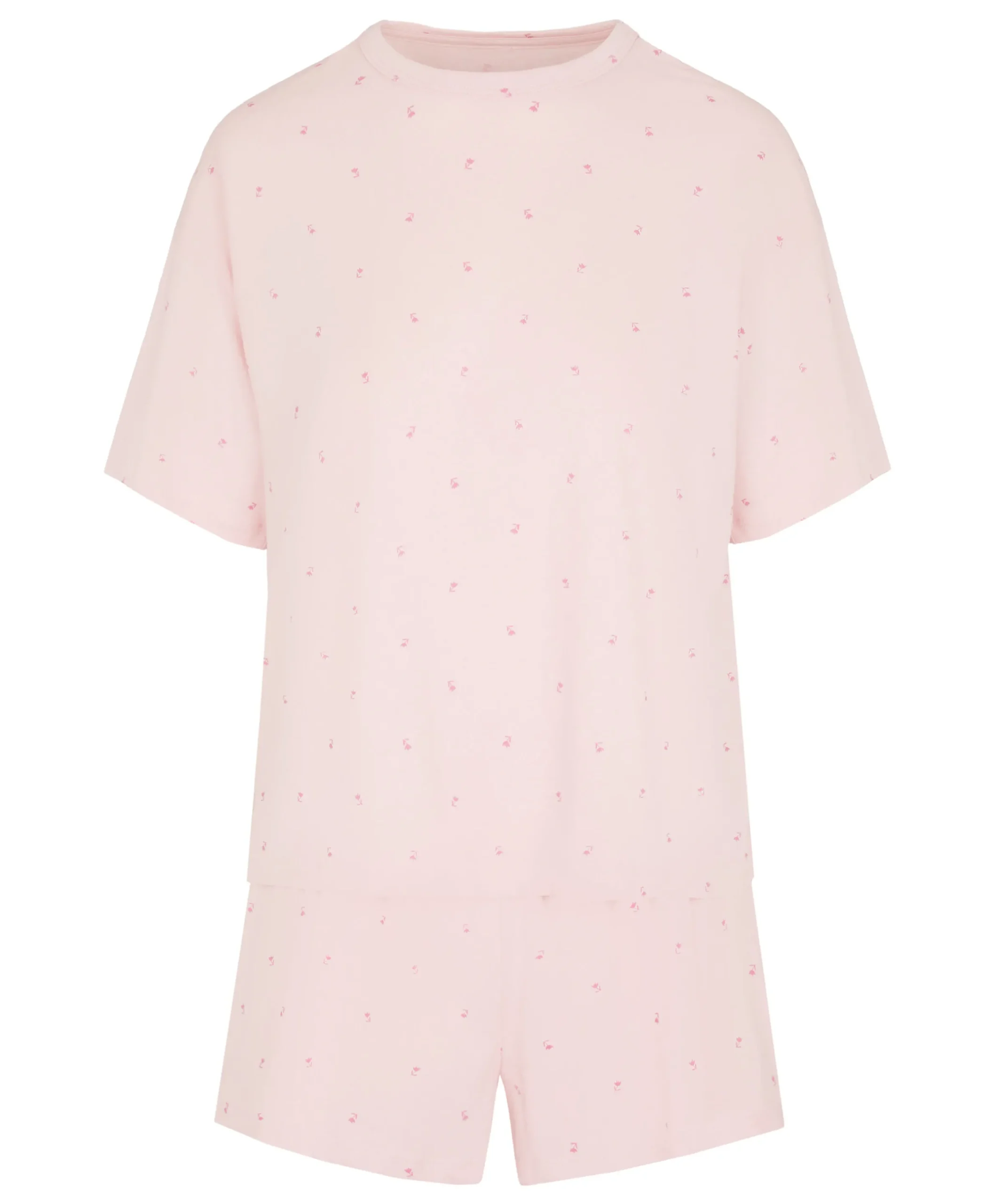 Pyjamaset Baumwoll - Rosa