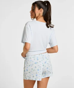 Pyjama Set Daisy - Blau