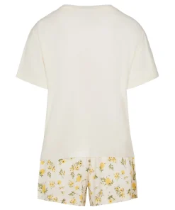 Pyjama Set Daisy - Weiß