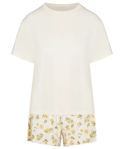 Pyjama Set Daisy - Weiß