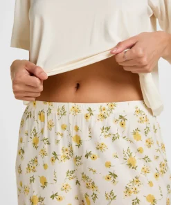 Pyjama Set Daisy - Weiß