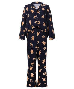 Pyjama-Set Gingerbread - Blau