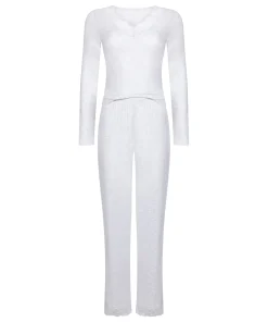 Pyjama-Set - Grau