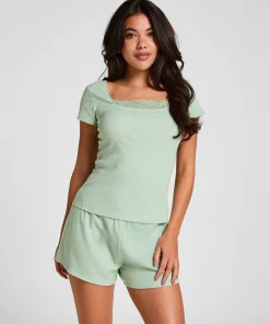 Pyjama-Set - Grün