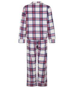 Pyjamaset Polarfleece - Weiß
