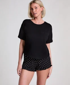 Pyjama-Set - Schwarz
