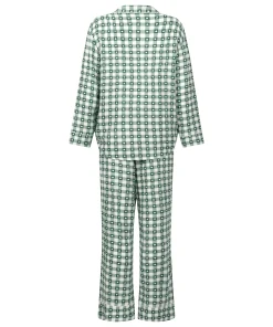 Pyjamaset Twill - Grün