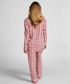Pyjamaset Twill - Rot