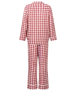 Pyjamaset Twill - Rot
