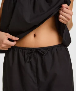 Pyjama Short - Schwarz