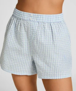 Pyjama Short Seersucker - Rosa