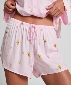 Pyjama-Shorts - Rosa