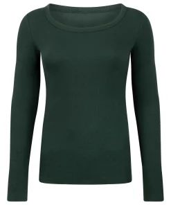 Pyjama-Top Baumwolle - Grün