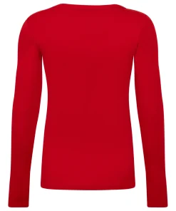 Pyjama-Top Baumwolle - Rot
