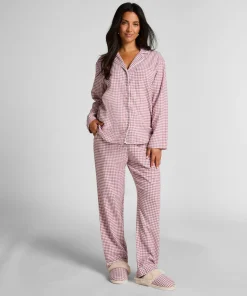 Pyjamatop Flanel Essentials - Lila