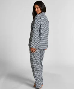 Pyjamatop Flanel Essentials - Blau