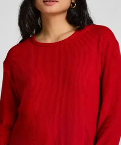 Pyjamatop Jersey - Rot
