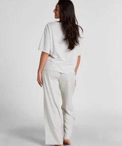 Pyjama Top Loose - Grau