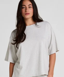 Pyjama Top Loose - Grau